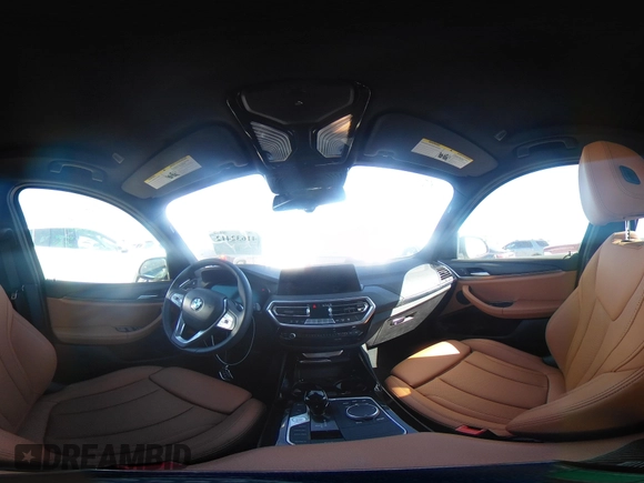 2023 BMW X3 sDrive30i with VIN 5UX43DP08P9S86948, listed as a IAAI auction lot 41632412 with 3,645 mi miles and . Bid and sale history available at DreamBid. Image 21.
