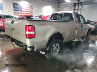 2007 Ford F-150 XL with VIN 1FTRF14WX7KA78665, listed as a Copart auction lot 49962105 with 127,491 mi miles and Salvage title. Bid and sale history available at DreamBid. Image 3.