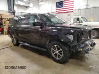 2021 Ford Expedition Max XLT with VIN 1FMJK1JT6MEA24918, listed as a Copart auction lot 55130565 with 208,079 mi miles and Clean Title. Bid and sale history available at DreamBid. Image 4.