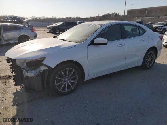 2018 Acura TLX with VIN 19UUB1F33JA011610, listed as a Copart auction lot 48589845 with 81,667 mi miles and Salvage Title. Bid and sale history available at carsss.com. Image 1.