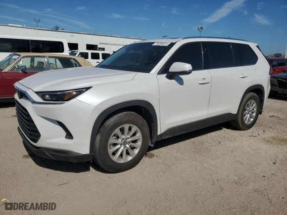 2024 Toyota Grand Highlander Hybrid XLE with VIN 5TDABAA59RS000958, listed as a Copart auction lot 76399024 with NaN miles and Salvage Title. Bid and sale history available at carsss.com. Image 1.