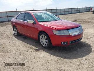 2007 Lincoln MKZ with VIN 3LNHM26TX7R640386, listed as a IAAI auction lot 41794717 with 166,907 mi miles. Bid and sale history available at carsss.com. Image 1.