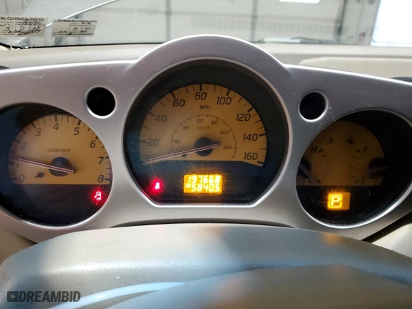 2005 Nissan Murano SL with VIN JN8AZ08W25W443553, listed as a Copart auction lot 87277484 with 197,668 mi miles and Salvage Title. Bid and sale history available at carsss.com. Image 9.
