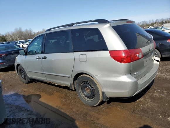 2006 Toyota Sienna with VIN 5TDZA29C26S408471, listed as a Copart auction lot 48505775 with 369,226 mi miles and Clean Title. Bid and sale history available at DreamBid. Image 2.
