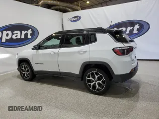 2025 Jeep Compass Limited with VIN 3C4NJDCN3ST525898, listed as a Copart auction lot 64487835 with 15,900 mi miles and Clean title. Bid and sale history available at DreamBid. Image 2.