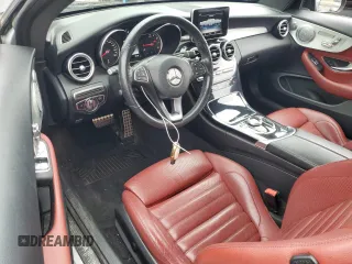 2018 Mercedes-Benz C 300 with VIN WDDWJ4KB6JF676292, listed as a Copart auction lot 62071375 with 89,615 mi miles and Salvage title. Bid and sale history available at DreamBid. Image 8.