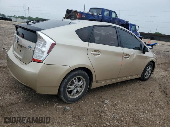 2010 Toyota Prius II with VIN JTDKN3DU2A1302233, listed as a Copart auction lot 54672265 with 208,319 mi miles and Clean Title. Bid and sale history available at carsss.com. Image 3.