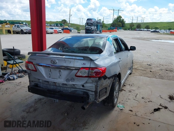 2013 Toyota Corolla L with VIN 5YFBU4EE6DP180217, listed as a IAAI auction lot 40368485 with Not Provided miles. Bid and sale history available at carsss.com. Image 4.