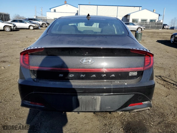 2022 Hyundai Sonata SEL with VIN KMHL64JA3NA226217, listed as a Copart auction lot 87853325 with 29,735 mi miles and Salvage Title. Bid and sale history available at carsss.com. Image 6.