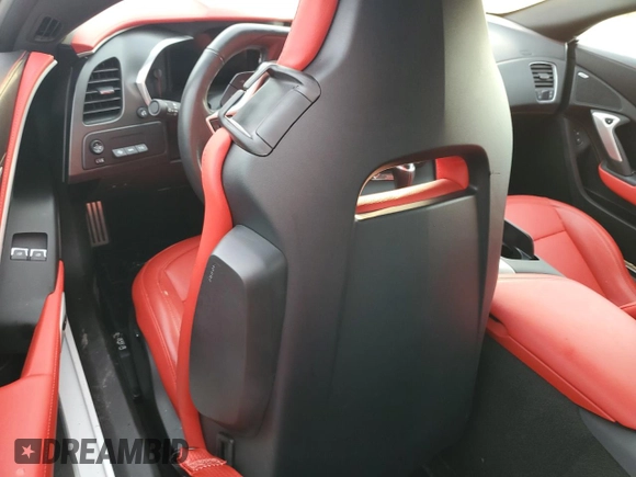 2019 Chevrolet Corvette Grand Sport 2LT with VIN 1G1YY2D73K5110974, listed as a Copart auction lot 75684654 with 6,552 mi miles and Non Repairable. Bid and sale history available at carsss.com. Image 8.