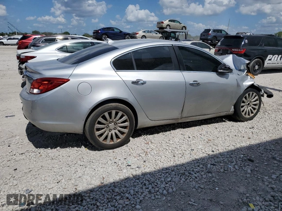 2013 Buick Regal Turbo Premium 1 with VIN 2G4GS5EV8D9184167, listed as a Copart auction lot 60922975 with 174,914 mi miles and Non repairable. Bid and sale history available at DreamBid. Image 3.