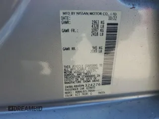 2023 Nissan Altima S with VIN 1N4BL4BV0PN324276, listed as a Copart auction lot 50652915 with 56,748 mi miles and Salvage Title. Bid and sale history available at DreamBid. Image 12.