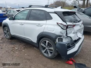 2021 Hyundai Kona Limited with VIN KM8K3CA56MU608725, listed as a IAAI auction lot 40941605 with 32,464 mi miles. Bid and sale history available at carsss.com. Image 3.