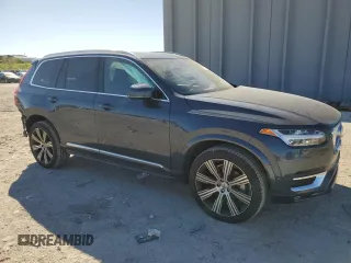 2024 Volvo XC90 Plus Bright Theme with VIN YV4L12PE6R1190219, listed as a Copart auction lot 81855084 with 14,401 mi miles and Non Repairable. Bid and sale history available at DreamBid. Image 4.