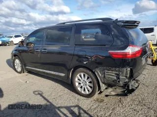 2016 Toyota Sienna Limited z VIN 5TDDK3DC5GS135838, wystawiony jako Copart lot #52680055 z przebiegiem 157 326 mil mil oraz Szkoda całkowita • Salvage title. Historia ofert i sprzedaży dostępna na DreamBid. Obrazek 2.