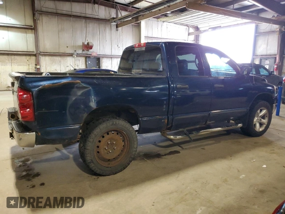 2007 Dodge 1500 SLT с VIN 1D7HU18287S123570, выставлен на аукционе Copart как лот 55432945 с пробегом 169 108 миль миль и Чистый • Clean title. История ставок и продаж доступна на DreamBid. Изображение 3.