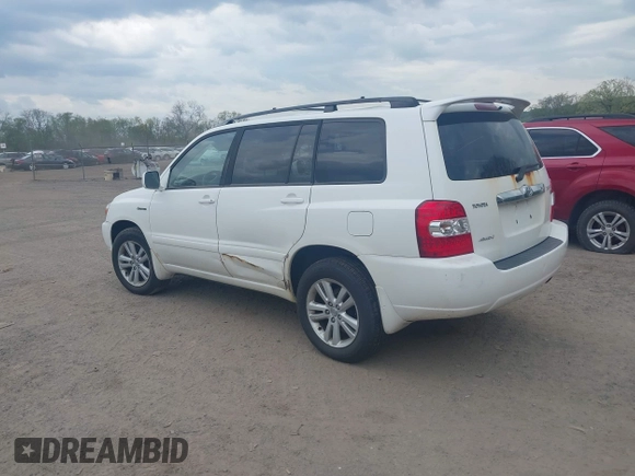 2006 Toyota Highlander z VIN JTEEW21A660007644, wystawiony jako IAAI lot #42155550 z przebiegiem 246 034 mil mil oraz . Historia ofert i sprzedaży dostępna na DreamBid. Obrazek 3.