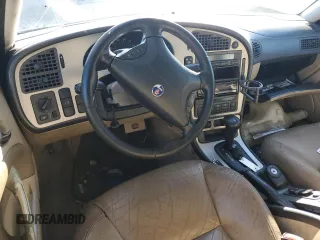 2003 Saab 9-5 Aero with VIN YS3EH49G333004836, listed as a Copart auction lot 45374685 with 0 mi miles and Salvage Title. Bid and sale history available at carsss.com. Image 8.
