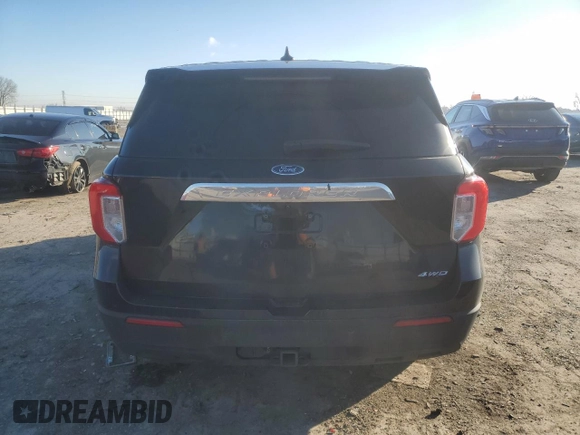 2021 Ford Explorer with VIN 1FMSK8BHXMGB49612, listed as a Copart auction lot 87239564 with 60,403 mi miles and Salvage Title. Bid and sale history available at carsss.com. Image 6.