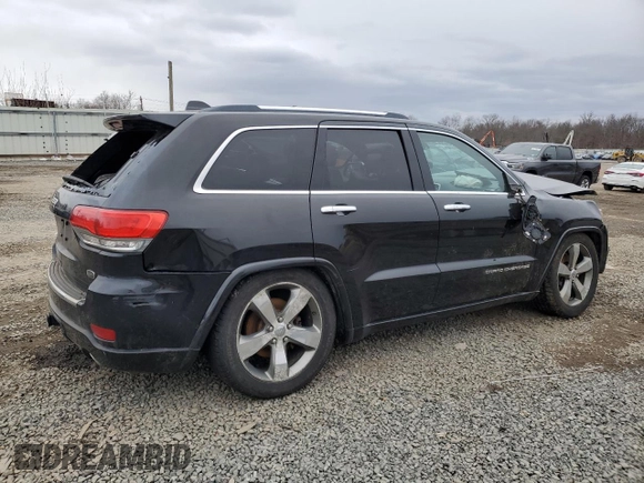 2015 Jeep Grand Cherokee Overland with VIN 1C4RJFCG2FC912328, listed as a Copart auction lot 46112005 with 170,366 mi miles and Salvage Title. Bid and sale history available at carsss.com. Image 3.