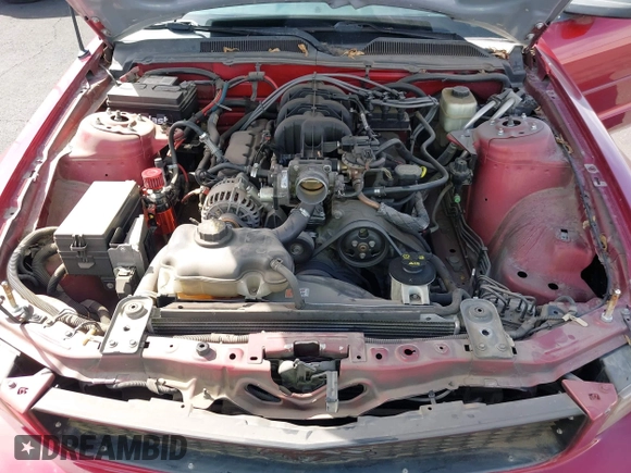 2006 Ford Mustang Standard with VIN 1ZVFT80N765234950, listed as a IAAI auction lot 42036111 with 187,884 mi miles. Bid and sale history available at carsss.com. Image 10.
