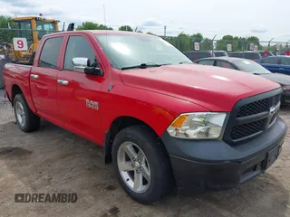 2014 Ram 1500 Tradesman with VIN 1C6RR7KG0ES147308, listed as a IAAI auction lot 42345421 with 116,243 mi miles and . Bid and sale history available at DreamBid. Image 1.