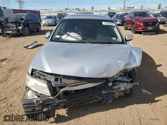2008 Volvo S60 2.5T with VIN YV1RH592482680707, listed as a Copart auction lot 76586424 with 188,133 mi miles and Salvage Title. Bid and sale history available at carsss.com. Image 5.
