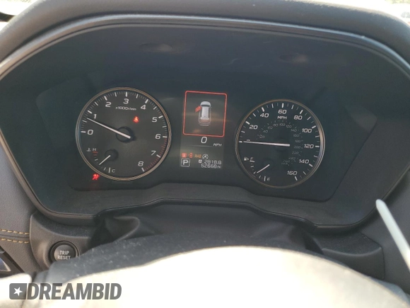 2023 Subaru Outback Wilderness с VIN 4S4BTGUD7P3118959, выставлен на аукционе Copart как лот 56583405 с пробегом 52 668 миль миль и Списание • Salvage title. История ставок и продаж доступна на DreamBid. Изображение 9.
