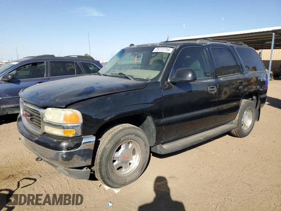 2004 GMC Yukon SLT with VIN 1GKEK13Z24J311546, listed as a Copart auction lot 73772714 with 252,403 mi miles and Salvage Title. Bid and sale history available at carsss.com. Image 1.