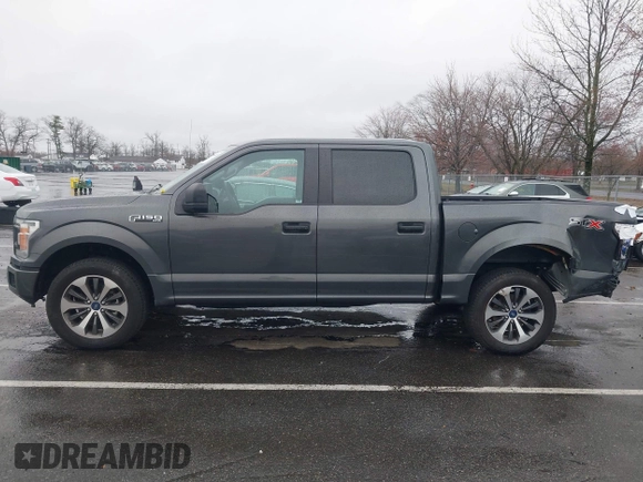 2019 Ford F-150 XL with VIN 1FTEW1CP8KKE94974, listed as a IAAI auction lot 41864485 with 114,893 mi miles and . Bid and sale history available at DreamBid. Image 14.