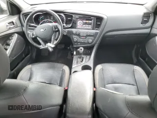 2013 Kia Optima Hybrid LX with VIN KNAGM4AD9D5040384, listed as a Copart auction lot 76238824 with 187,281 mi miles and Salvage Title. Bid and sale history available at carsss.com. Image 8.