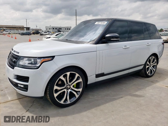 2016 Land Rover Range Rover HSE with VIN SALGS2KF4GA259951, listed as a Copart auction lot 55079395 with 126,560 mi miles and Clean title. Bid and sale history available at DreamBid. Image 1.