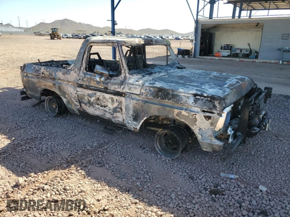 1978 Ford Bronco with VIN U15SLBG3992, listed as a Copart auction lot 56916115 with Not provided miles and Non repairable. Bid and sale history available at DreamBid. Image 4.
