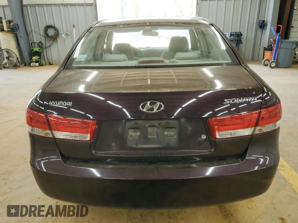 2006 Hyundai Sonata GLS z VIN KMHEU46C06A116199, wystawiony jako Copart lot #53669785 z przebiegiem 290 545 mil mil oraz Szkoda całkowita • Salvage title. Historia ofert i sprzedaży dostępna na DreamBid. Obrazek 6.