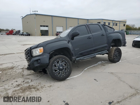 2018 GMC Canyon 4WD All Terrain w/Cloth with VIN 1GTG6CEN0J1207762, listed as a Copart auction lot 81380434 with 0 mi miles and Salvage Title. Bid and sale history available at carsss.com. Image 1.