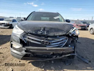 2017 Hyundai Santa Fe Sport 2.0T with VIN 5XYZU4LA6HG475228, listed as a Copart auction lot 89208255 with 121,664 mi miles and Salvage Title. Bid and sale history available at carsss.com. Image 5.