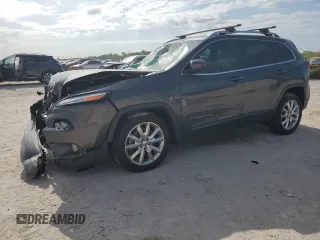 2016 Jeep Cherokee Limited with VIN 1C4PJLDS9GW275138, listed as a Copart auction lot 52558715 with 82,131 mi miles and Salvage Title. Bid and sale history available at carsss.com. Image 1.