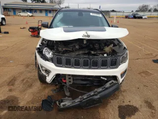 2018 Jeep Compass Trailhawk with VIN 3C4NJDDB1JT130136, listed as a Copart auction lot 47416525 with 74,662 mi miles and Salvage Title. Bid and sale history available at carsss.com. Image 5.