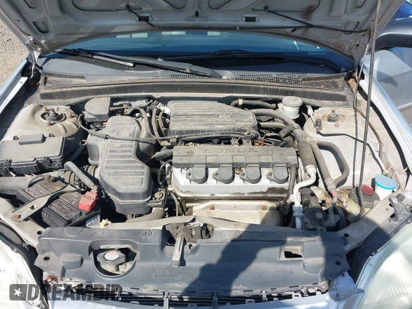 2003 Honda Civic LX with VIN 2HGES16593H500880, listed as a IAAI auction lot 42119663 with 79,716 mi miles. Bid and sale history available at carsss.com. Image 10.
