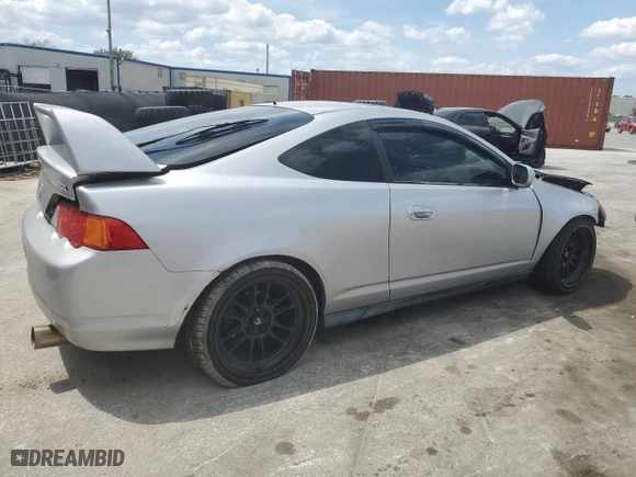 2003 Acura RSX with VIN JH4DC54873C002349, listed as a Copart auction lot 51072945 with 107,128 mi miles and Salvage Title. Bid and sale history available at carsss.com. Image 3.