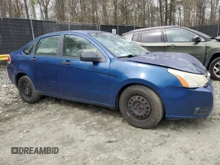 2008 Ford Focus S with VIN 1FAHP34N48W223081, listed as a Copart auction lot 51976795 with 154,939 mi miles and Salvage Title. Bid and sale history available at carsss.com. Image 4.