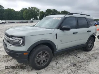 2023 Ford Bronco Sport Big Bend с VIN 3FMCR9B6XPRD44840, выставлен на аукционе Copart как лот 59834325 с пробегом 15 372 миль миль и Списание • Salvage title. История ставок и продаж доступна на DreamBid. Изображение 1.