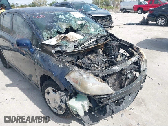 2007 Nissan Versa 1.8 S with VIN 3N1BC13E67L431049, listed as a IAAI auction lot 41723148 with 1 mi miles. Bid and sale history available at carsss.com. Image 13.