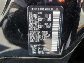 2014 Nissan Quest S with VIN JN8AE2KP7E9102009, listed as a Copart auction lot 52460355 with 153,947 mi miles and Salvage Title. Bid and sale history available at carsss.com. Image 14.