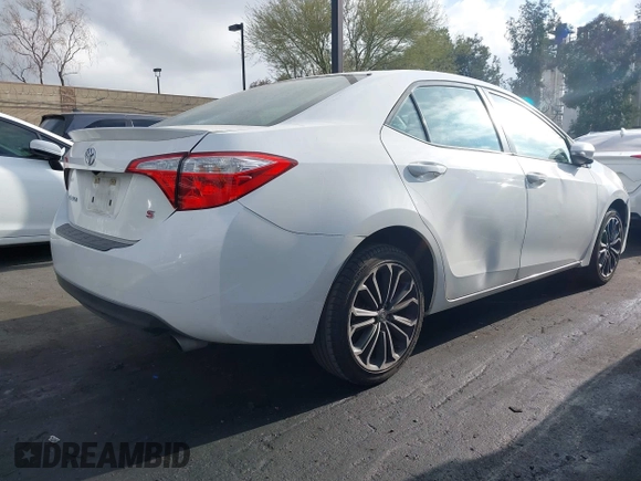2016 Toyota Corolla L with VIN 5YFBURHE4GP367808, listed as a IAAI auction lot 41893231 with 156,999 mi miles and . Bid and sale history available at DreamBid. Image 6.