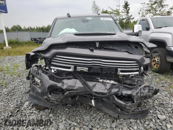 2023 Ram 2500 Laramie with VIN 3C6UR5FL9PG553507, listed as a Copart auction lot 69279114 with 0 mi miles and Salvage Title. Bid and sale history available at carsss.com. Image 5.