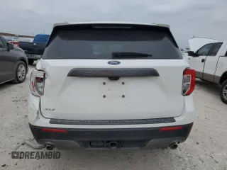 2023 Ford Explorer XLT with VIN 1FMSK7DH0PGA74849, listed as a Copart auction lot 82350204 with 22,213 mi miles and Salvage Title. Bid and sale history available at carsss.com. Image 6.