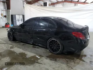 2017 Mercedes-Benz C 63 AMG with VIN 55SWF8GB8HU209805, listed as a Copart auction lot 59524155 with Not provided miles and Clean title. Bid and sale history available at DreamBid. Image 2.