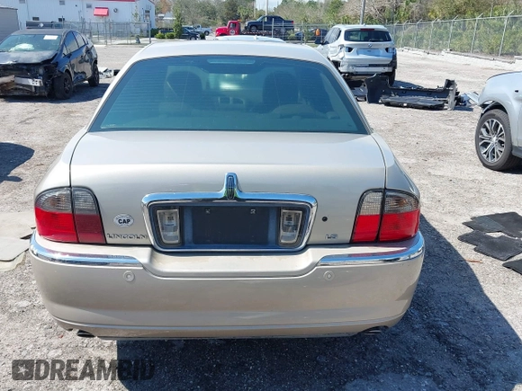 2004 Lincoln LS w/Luxury Pkg with VIN 1LNHM86S44Y626491, listed as a IAAI auction lot 41633442 with 91,469 mi miles. Bid and sale history available at carsss.com. Image 17.