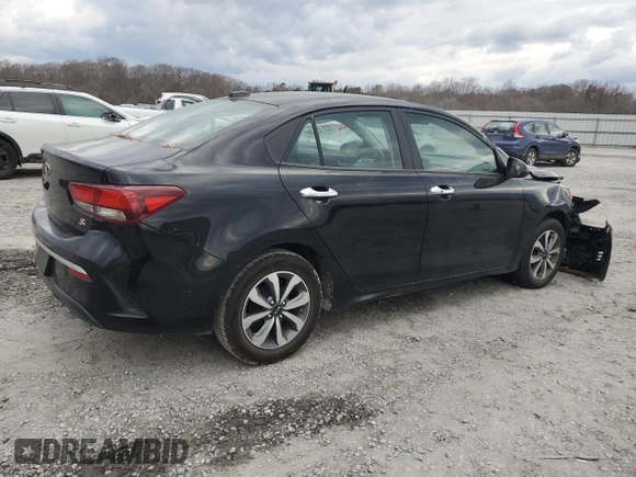 2021 Kia Rio S with VIN 3KPA24AD6ME415442, listed as a Copart auction lot 83603904 with 58,834 mi miles and Salvage Title. Bid and sale history available at carsss.com. Image 3.